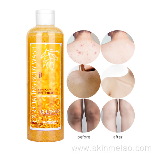 Exfoliating 24k Gold Deep Cleansing Shower Gel